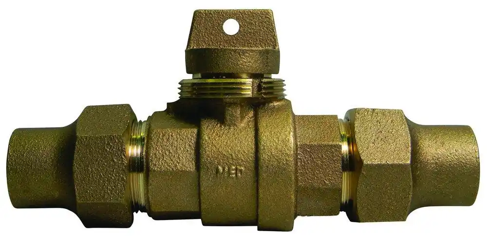 Special Offer A.Y. McDonald 5129-121 76104 2 in. Flared Brass Ball Valve Curb Stop Minneapolis Pattern