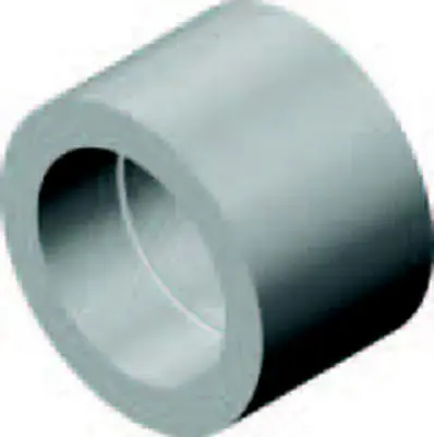 GF Central Plastics 10005384 Socket Coupling, 2 in Nominal, IPS End Style, HDPE Luxury