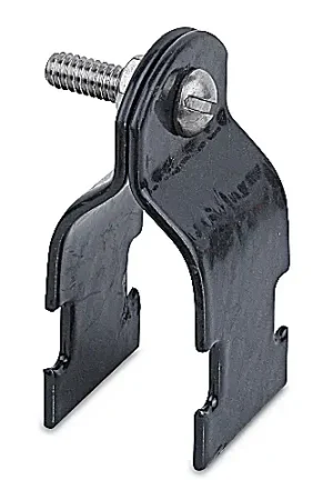 New Arrival ABB SS1-G Ocal SS1-G 1 PVC-Coated Pipe Strap for Strut - Gray