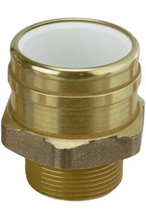 Hot Picks Sioux Chief 646-PG7 MetalHead 2 in. Socket x MIP Schedule 40 PVC and DZR Brass Adapter with EPDM O-ring