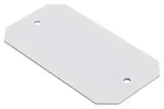 Holiday Sale Legrand 8B 1-Gang Blank Plate