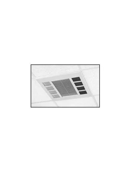 Marley CDFRE Northern White Downflow Ceiling Heater 23-3/4 x 23-3/4 x 7 Inch Get Yours