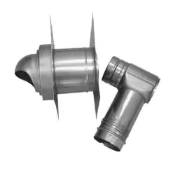 Price Cut Noritz VK4-H-8-1 Horizontal Termination Kit (1 Elbow with adjustable length, 1)