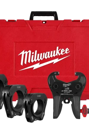 Milwaukee Tool 49-16-2698X Milwaukee IPS-P Pivoting Press Ring Kit 2-1/2 - 4 in Jaw Capacity Certified