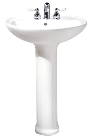 Seasonal Sale American Standard 0236008.020 Sink and Accessories Pedestal Mount 24-1/2 x 20 x 8 1-1/4 Drain