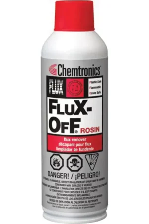 Chemtronics ES1035 Flux-Off Rosin Flux Remover 10 oz Aerosol Can Authentic