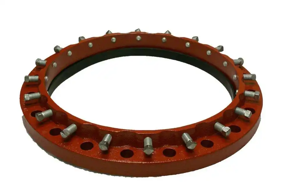 Markdown SIGMA ZF2-C4 ZF2 Series 4 in. Ductile Iron Cast Iron Pipe Restrained Flange Adapter