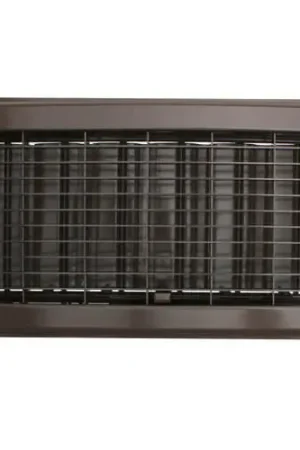 Certified Hart & Cooley 10637 6 x 12 (Wall Opening Size) Golden Sand Floor Register (210 Series)
