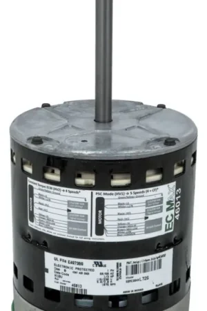 EC Max 46013 EC Direct Drive Blower Motor 1/3 HP 115/208 to 230 VAC 50/60 Hz Replacement MPN Crafted