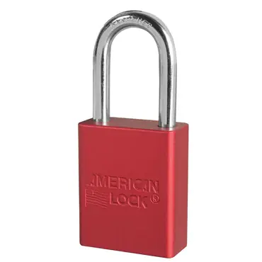 Seasonal Sale Master Lock A1106KARED Series A1106 Aluminum Rekeyable Padlock