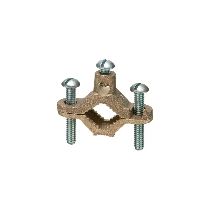 Brand New Arlington 720B Bare Wire Ground Clamp with Galvanized Steel Screw, 1/2 to 1 Pipe Size, 10 to 2 AWG Conductor