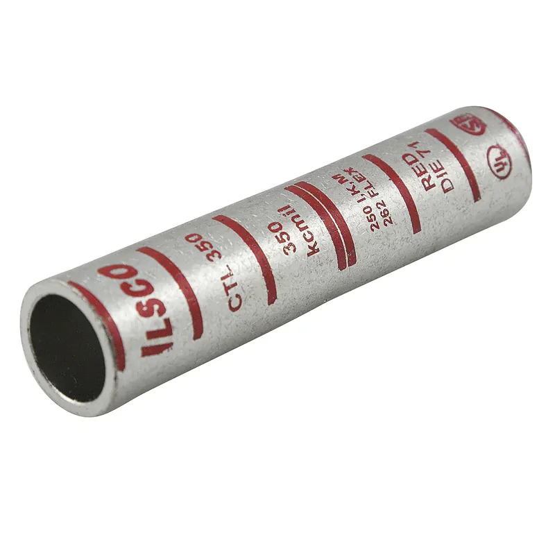 ILSCO CTL-250 Surecrimp Copper Compression Sleeve, Conductor Size 250, Long Barrel, UL, CSA Today Only