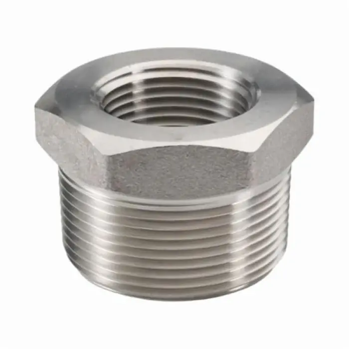 Merit Brass 3414D-0804 Hex Head Pipe Bushing 3000 lb 1/2 in MNPT x FNPT Brand New
