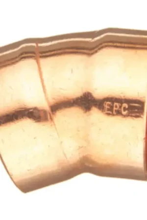Fast Shipping EPC 10046332 DWV Elbow Solder 22-1/2 deg 1-1/2 in Nominal