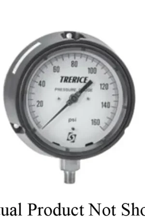 Last Chance Trerice 450LFB4502LA60 450 Pressure Gauge 0 to 60 psi 1/4 in MNPT