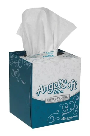 Georgia-Pacific 46560 Angel Soft Professional Series 8-1/2 in. Premium Facial Tissue in White Price Cut