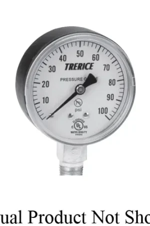 Last Chance Trerice 800B1501BA30 800B Dry Utility Pressure Gauge, 0 to 30 psi Pressure, 1/8 in MNPT Connection
