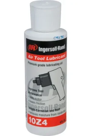 Ingersoll Rand 10Z4 Class 1 Lubricant Oil For Percussive Assembly & Impact Wrenches, 4 OZ Fast Shipping