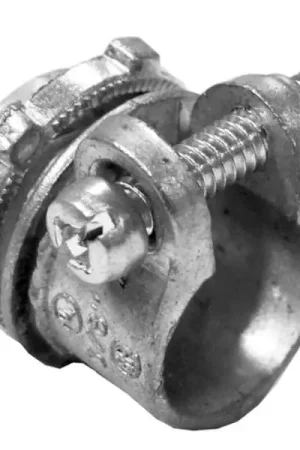 Affordable Appleton SC300 Non-Insulated Throat Straight Squeeze Connector 3 in SC300