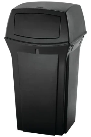Super Sale Rubbermaid FG843088BLA Ranger 35 gal Container in Black