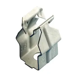 Premium nVent CADDY 12P4I Push In Conduit Clamp, 3/4 EMT, 0.866 Min, 1.181 Max, 0.752 Nom OD, 1/4 Hole, Threaded