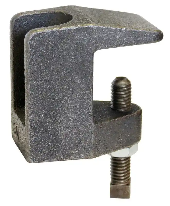 AnvilStrut 0500010236 1-5/16 x 3/4 in. Hot Dipped Galvanized Ductile Iron C-Clamp Beam Clamp Affordable