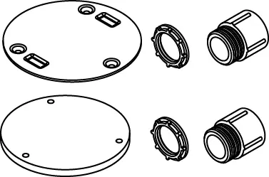 Wiremold 862KIT 862-Series Concrete Floor Kit New Release