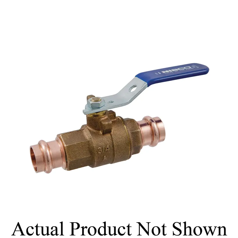 Premium NIBCO NF84C0C 2-Piece Ball Valve 1-1/2 in Nominal Press x Female Press