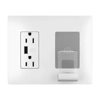 Pass & Seymour RWC826USBWCCV2 New In-Wall Wireless Charging Outlet Big Sale