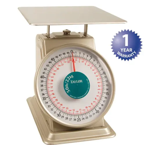 Dial Mechanical Portion Scale 50 Lb X 2 Oz THD50 for Taylor Thermometer THD50 Reduced Price