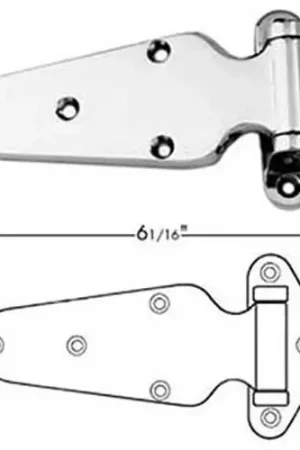 HINGE 1-1/8 OFST 6L PR6H1-1/8 for Premco Professional Grade