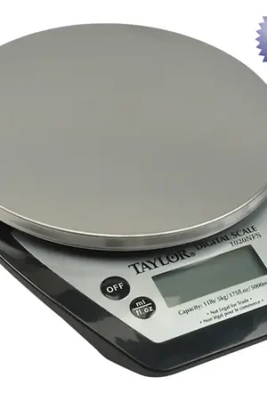 Today Only Digital Scale by Taylor Thermometer 11 Lbs 1020NFS for Taylor Thermometer TAY1020NFS