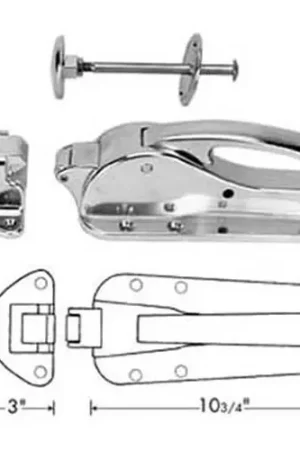 LATCH W/1-1/2 STRIKE/IR 101S for Premco 101S Final Sale