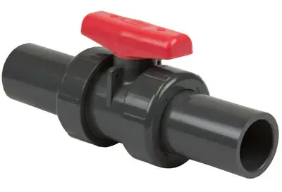 Premium Spears 2339-010 1 PVC TU Ball Valve SOC/FPT FKM