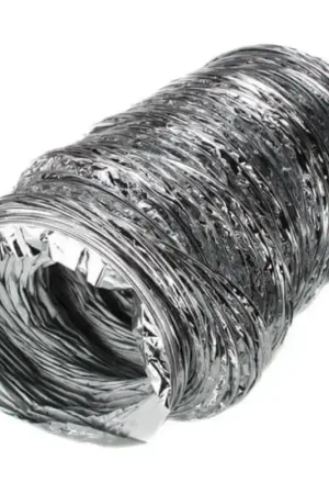 Hart & Cooley 05502506 Flex Duct, 6 x 25' Aluminum Polyester Uninsulated F090 Holiday Sale