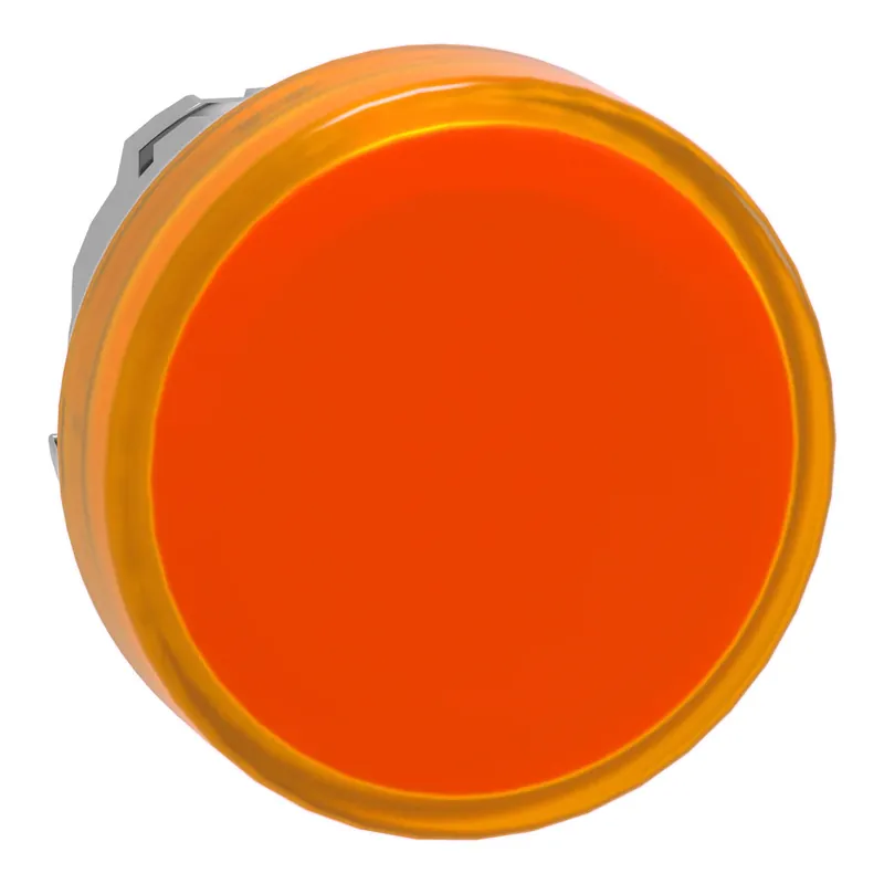Grab Now Schneider Electric ZB4BV053 Square D 22 mm Orange Round Pilot Light Head