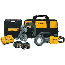 Crafted DEWALT DCE700X2 FLEXVOLT 60V MAX Pipe Threader Kit