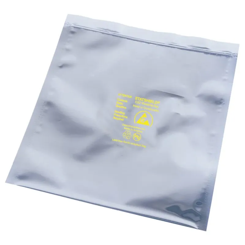 While Supplies Last Desco 13615 Zip Top Static Shielding Bag, 4 x 6, 100 per Pack