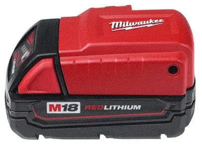 Milwaukee 49-24-2371 M18 Power Source, 18 VDC Charge, For Use With M18 Compact and XC Battery and M12 Heated Jacket with The Expandable Battery Pocket Professional Grade