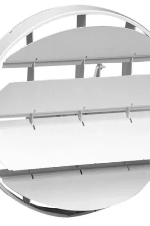 Budget Hart & Cooley 48722 Ceiling Diffuser, 10 White Steel Duct Mount 19 Series