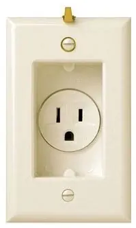 Pass & Seymour S3713TRLA Clock Hanger Receptacle 15A-125V Discount