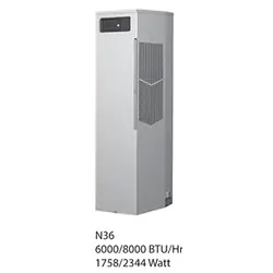 HOFFMAN N360646G050 Air Conditioner 6000BTU 460V (Size: 36.00x11.50x14.00) Professional Grade