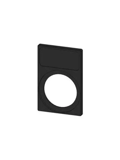 High Quality Siemens 3SB3922-0AV Black Self Adhesive Flat Rectangular Push Button Label Plate Holder