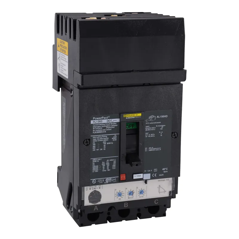 Square D HJA36060U31X Circuit breaker, P 60A 3 Pole Cheap