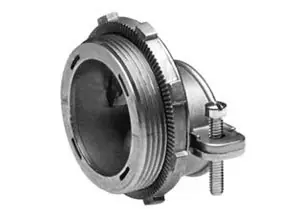 New Arrival Bridgeport 687-DC2 Connector, Strap, Two Screw, Zinc Die Cast, Size K.O. 2-1/2 Inch