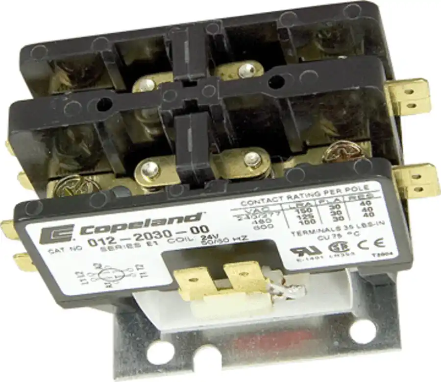 Express Delivery Emerson 912-3030-01 Contactor 120V 30 Amp 3-Pole Replacement MPN