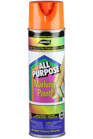 LH DOTTIE 1392 All Purpose Marking Paint Fluorescent Orange 20 oz Aerosol Luxury