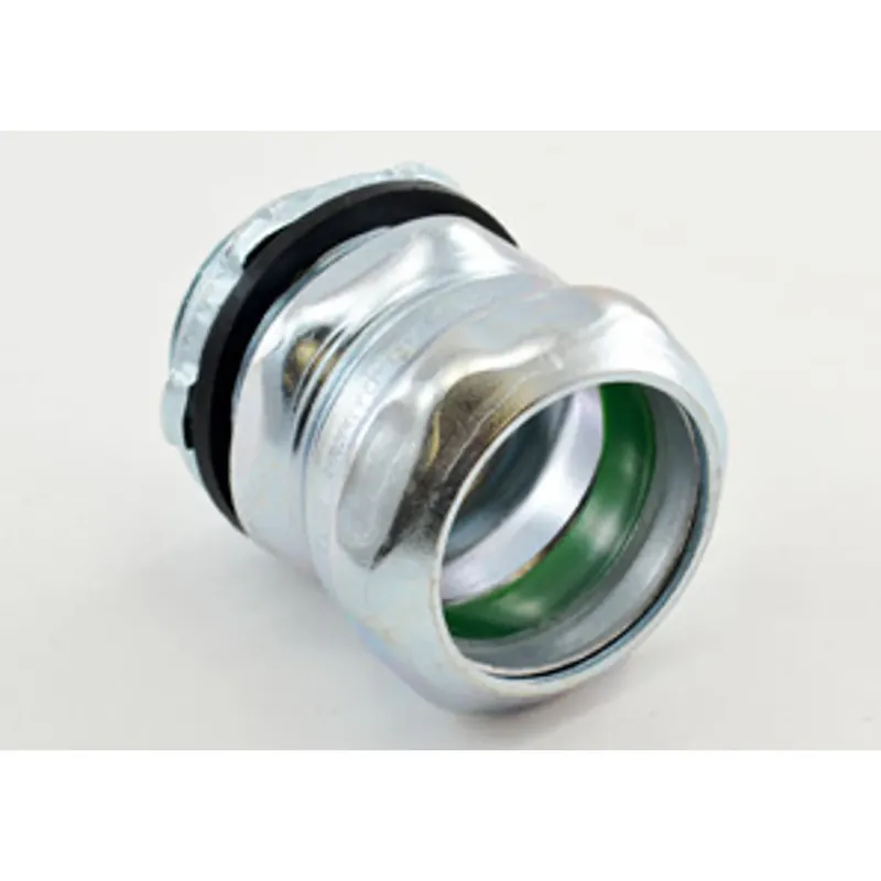 Bridgeport 252-SRT Raintight Connector, Compression, Steel, Size 1 Inch Clearance