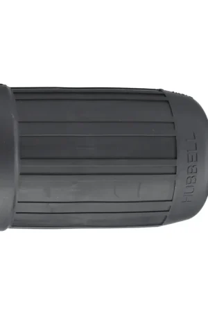 Luxury Hubbell HBL6036 Black Straight Blade Weatherproof Boot