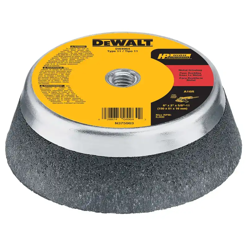 Latest DeWalt DW4964 6 X 2IN T11 METAL GRINDI